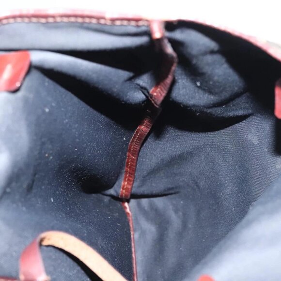 FENDI Zucca Canvas Hand Bag Brown Black Auth ep8370 - Picture 12 of 16